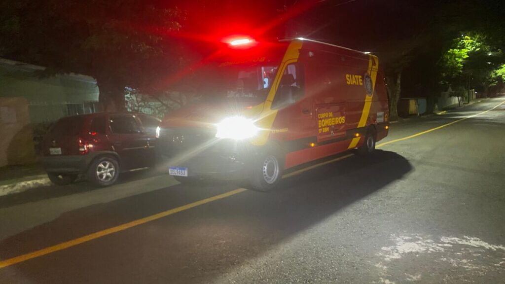 Motociclista fica ferido em acidente em Apucarana