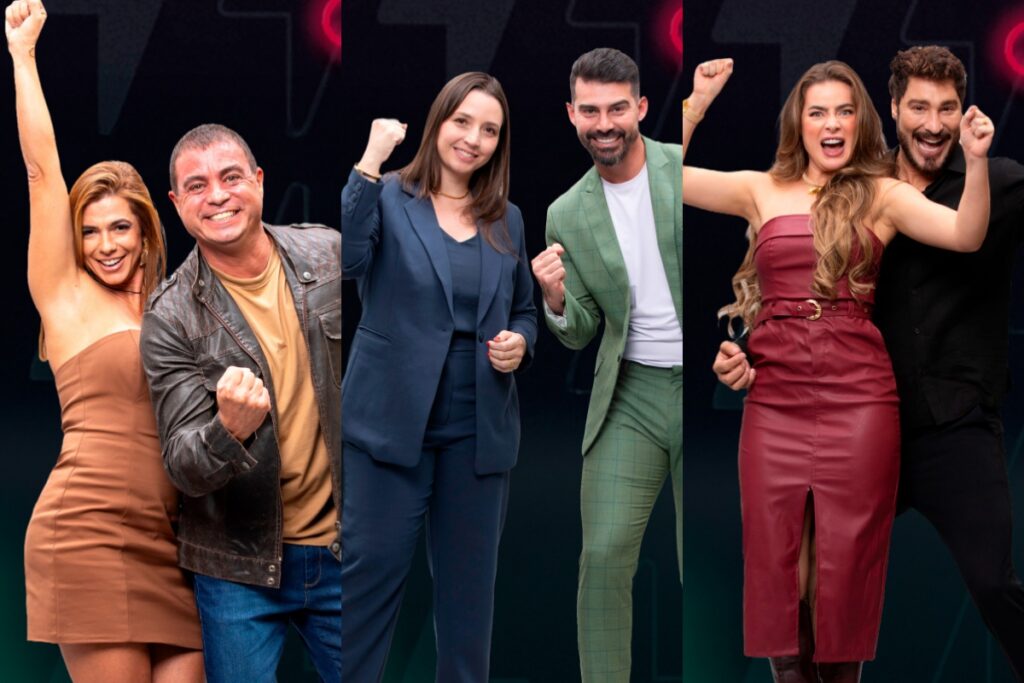 Adriana e Dhomini, Carol e Radamés, Rayanne e Victor disputam a final do “Power Couple Brasil 7”