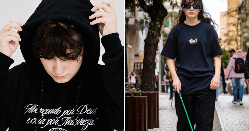 Jovem de 14 anos com baixa visão revoluciona batalhas de rima no Brasil