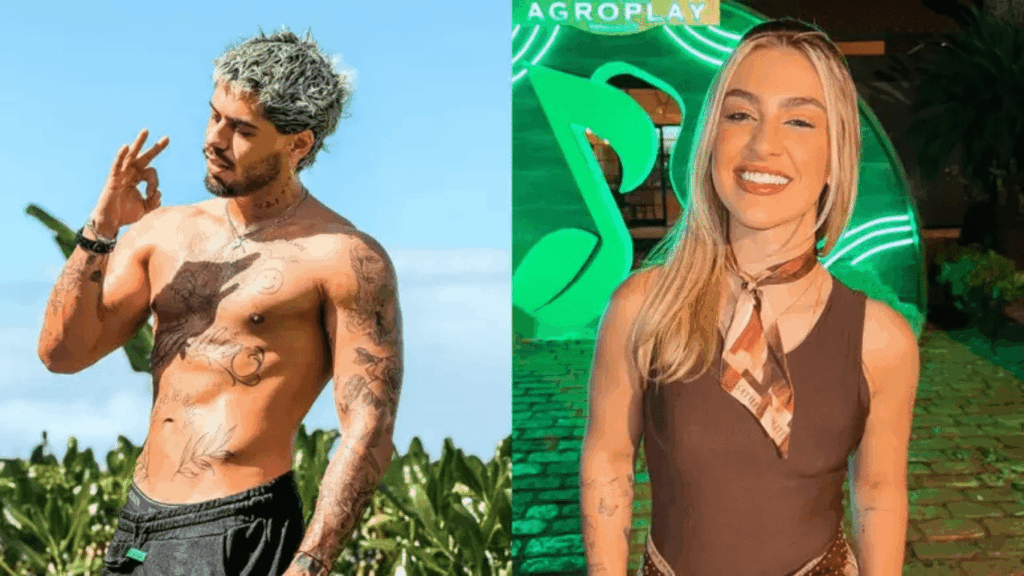 Zé Felipe é flagrado pegando carona com amiga de Ana Castela em Barretos