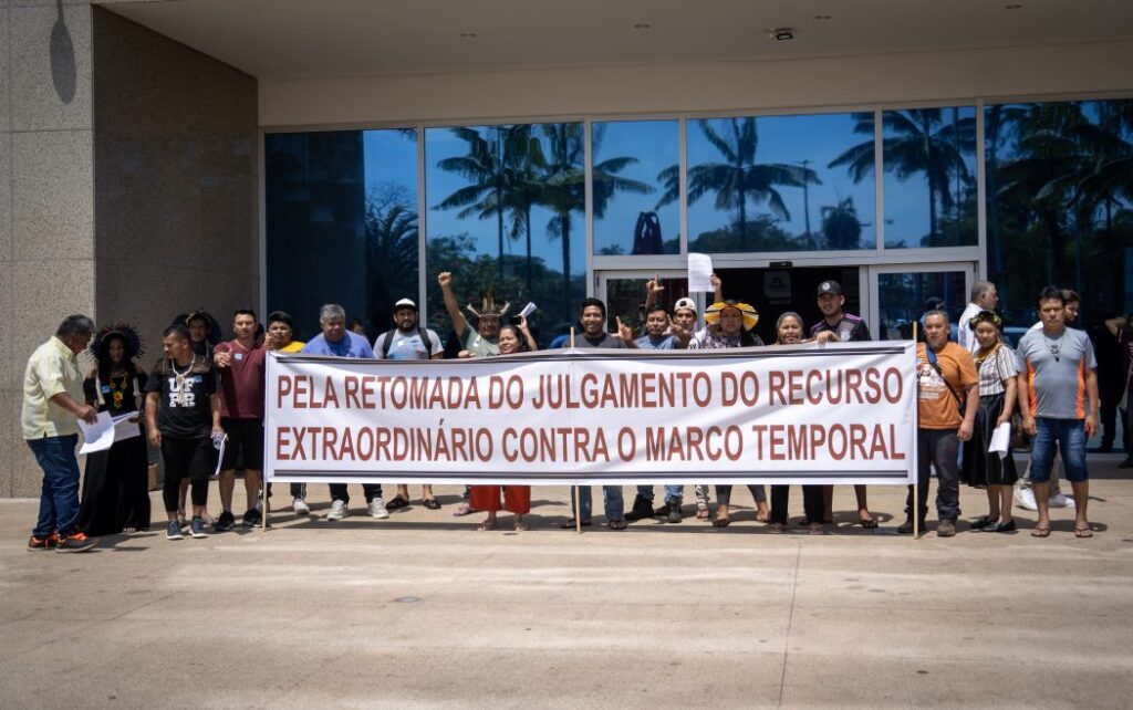 Povos indígenas do sul e de Mato Grosso do Sul pedem ao STF que conclua julgamento decisivo sobre marco temporal e demarcações