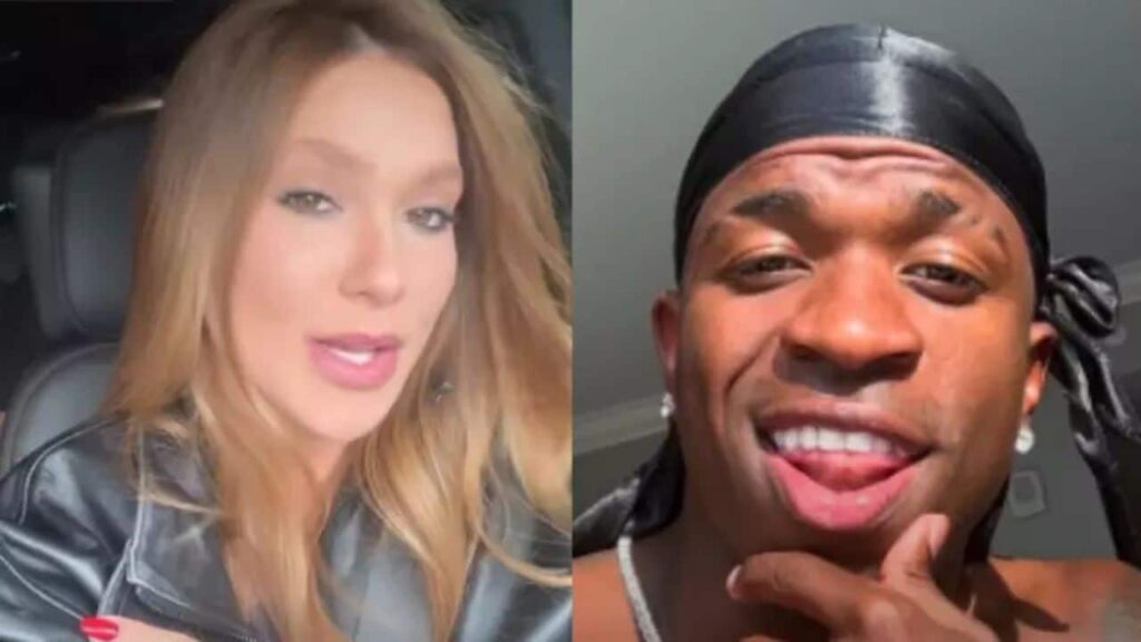 Virginia reage com indireta após modelo expor conversas intimas com Vini Jr.