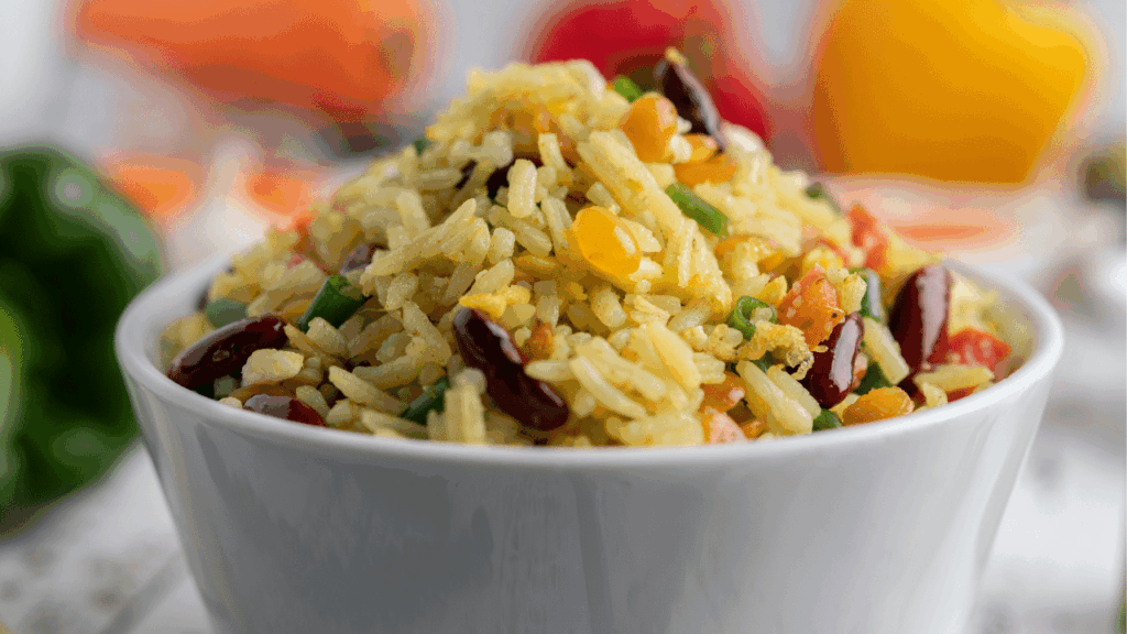 Receita de arroz de Natal na Air Fryer- Pais e Filhos