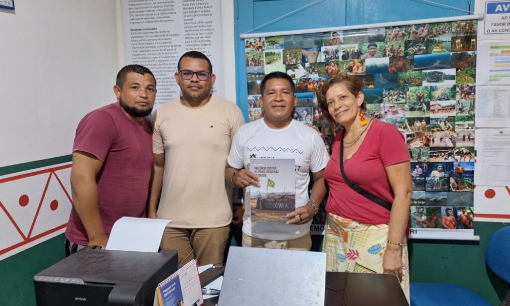 Cimi Regional Norte 1 entrega relatório e reforça denúncias de violações contra povos indígenas no Vale do Javari (MA)