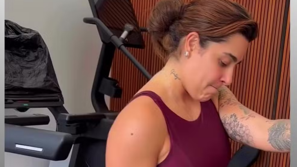 Luana Prado posta rotina de exercícios durante a gravidez
